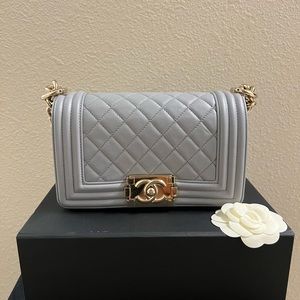 EUC SMALL BOY BAG with LGHW